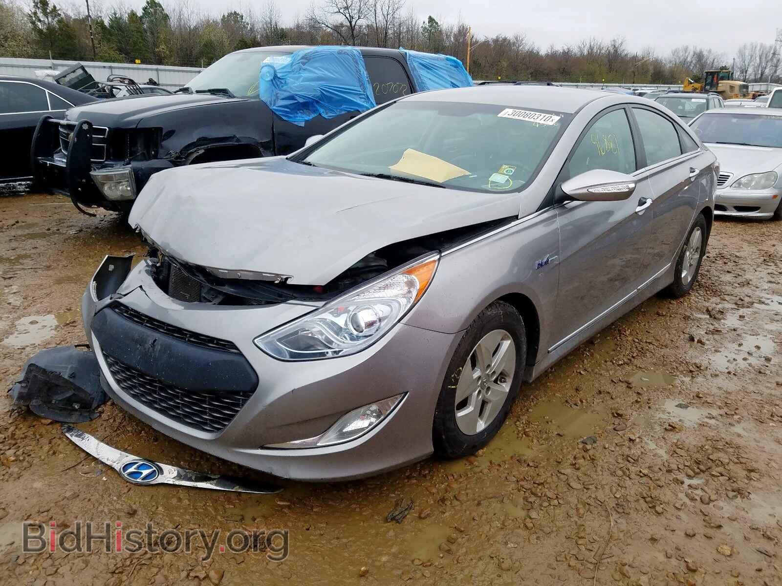 2012 HYUNDAI SONATA - VIN: KMHEC4A47CA024506 - Фото 2
