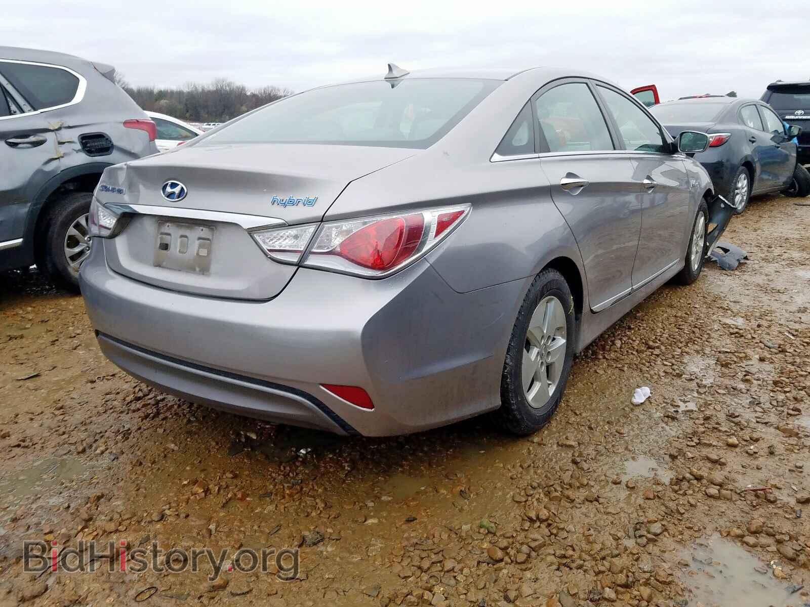 2012 HYUNDAI SONATA - VIN: KMHEC4A47CA024506 - Фото 4