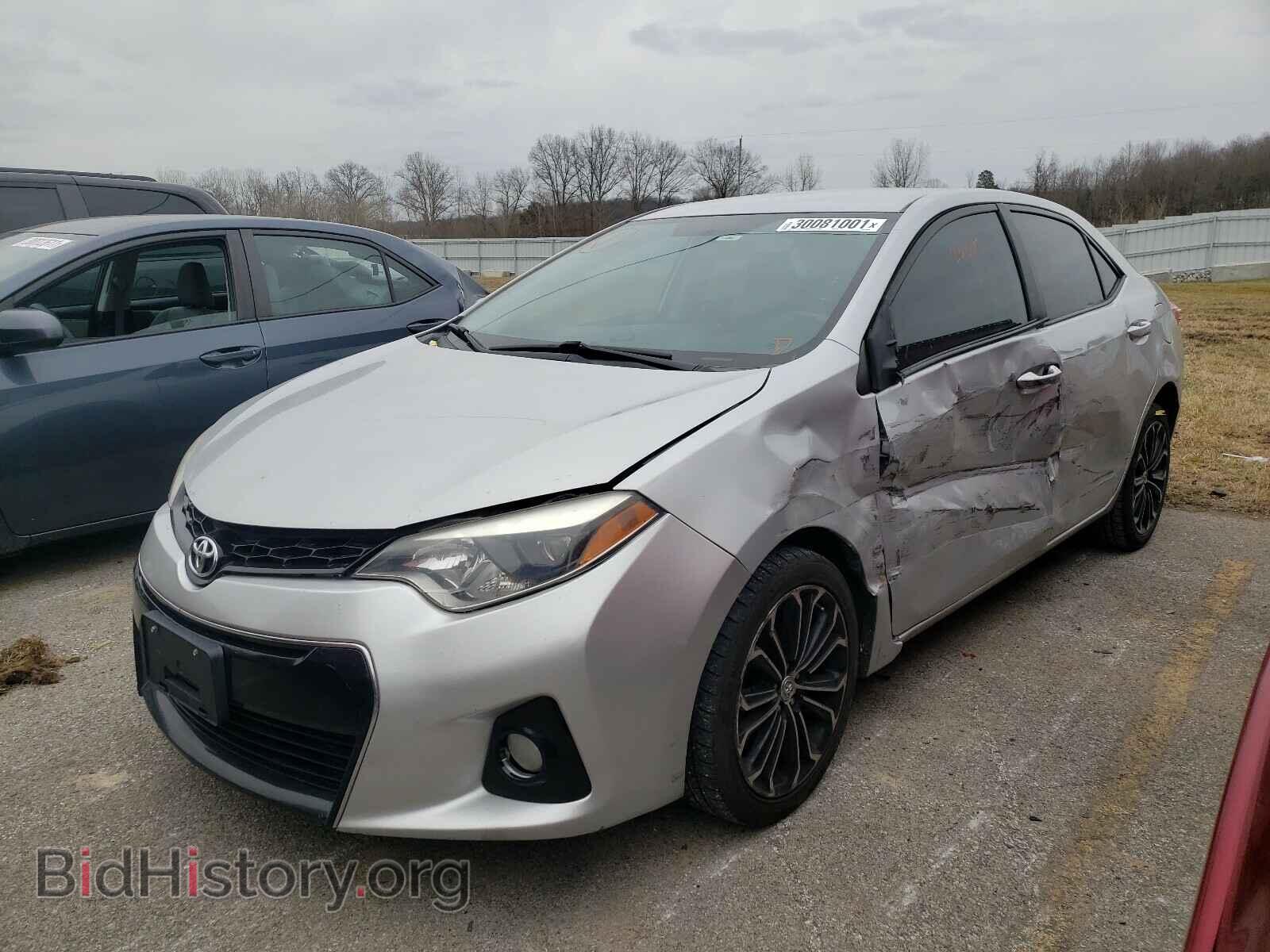 2014 TOYOTA COROLLA - VIN: 2T1BURHE8EC089587 - Фото 2