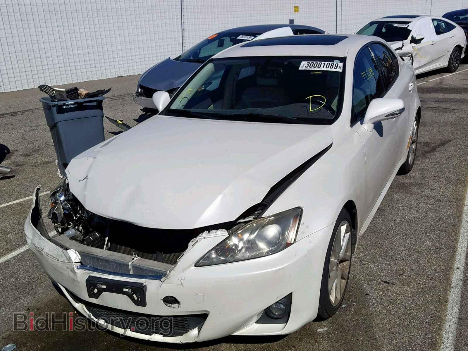 2011 LEXUS IS 250 - VIN: JTHBF5C27B5131576 - Фото 2