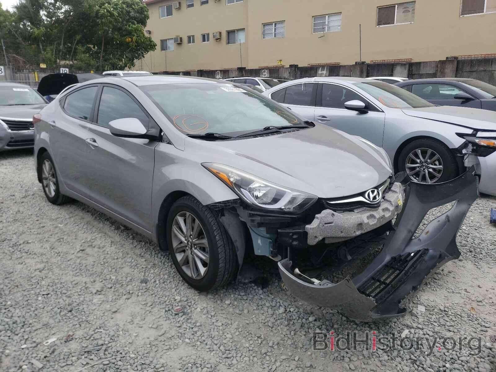 Photo KMHDH4AE7GU478233 - HYUNDAI ELANTRA 2016