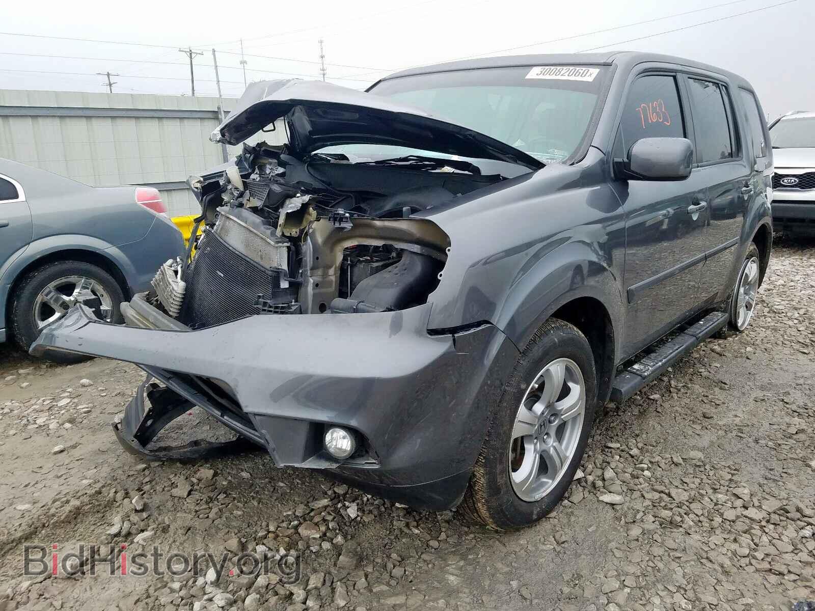 2013 HONDA PILOT - VIN: 5FNYF4H63DB076210 - Фото 2