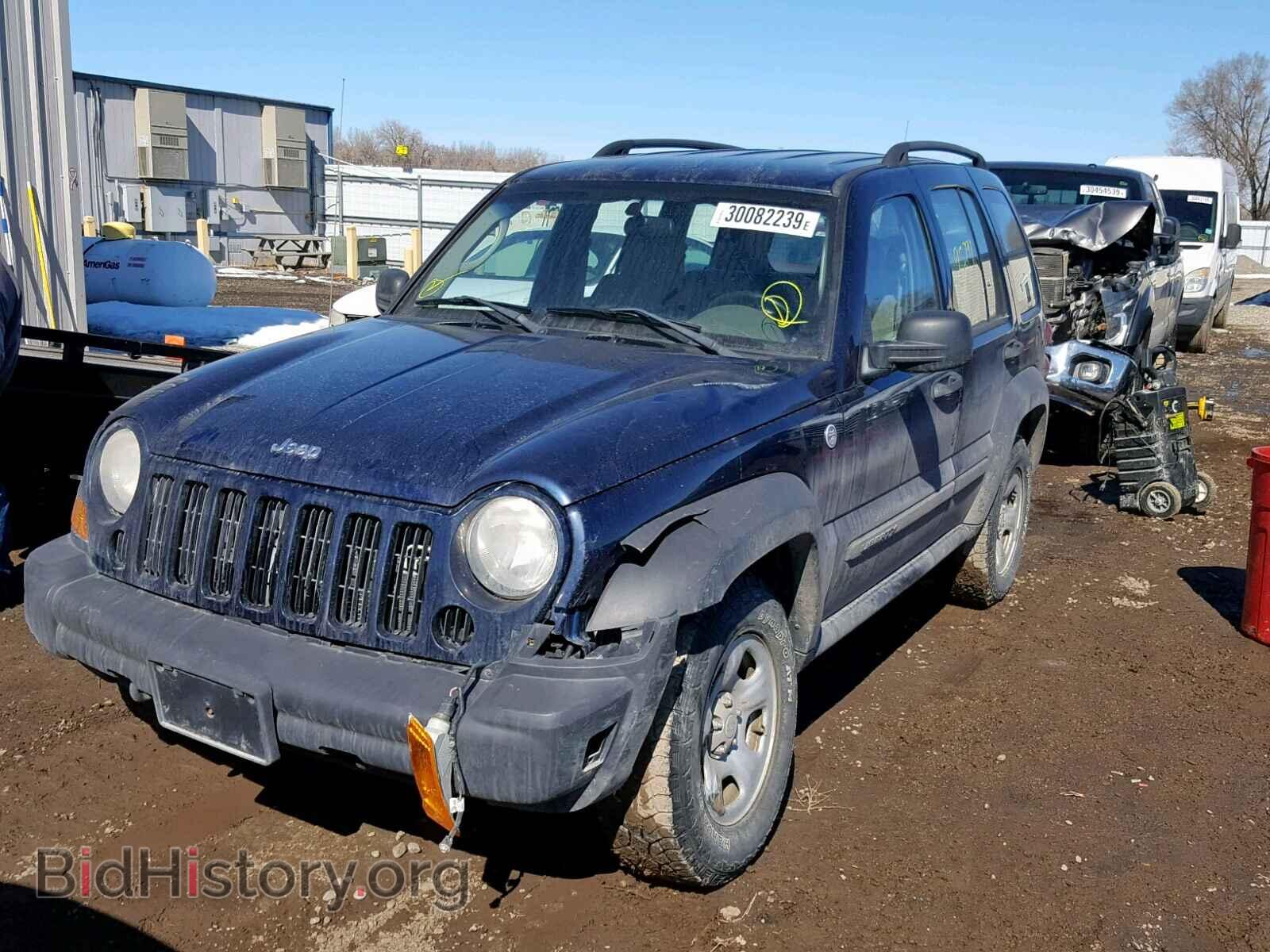 2007 JEEP LIBERTY SP - VIN: 1J8GL48K87W660421 - Фото 2