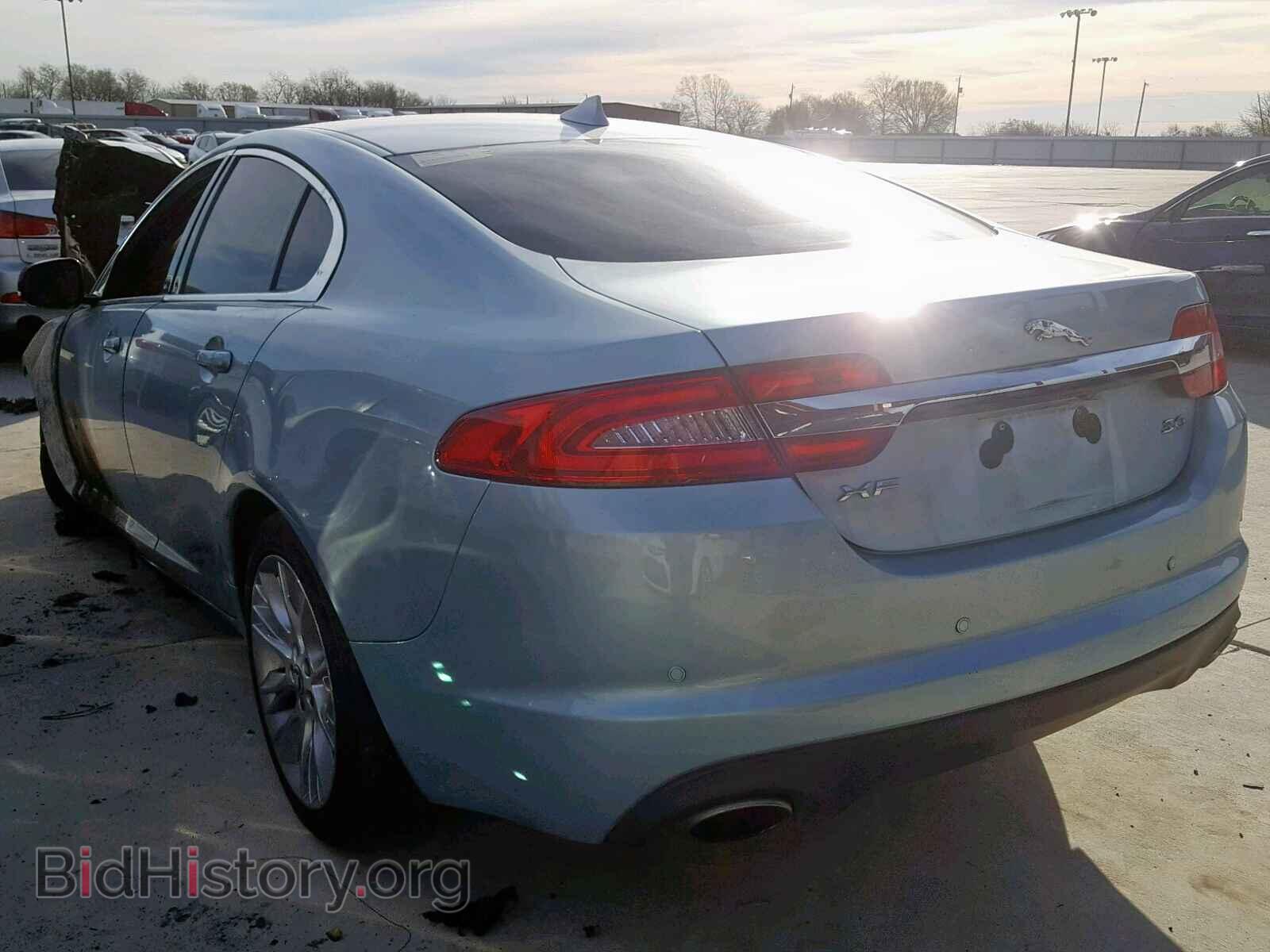 2013 JAGUAR XF - VIN: SAJWA0E75D8S77054 - Фото 3
