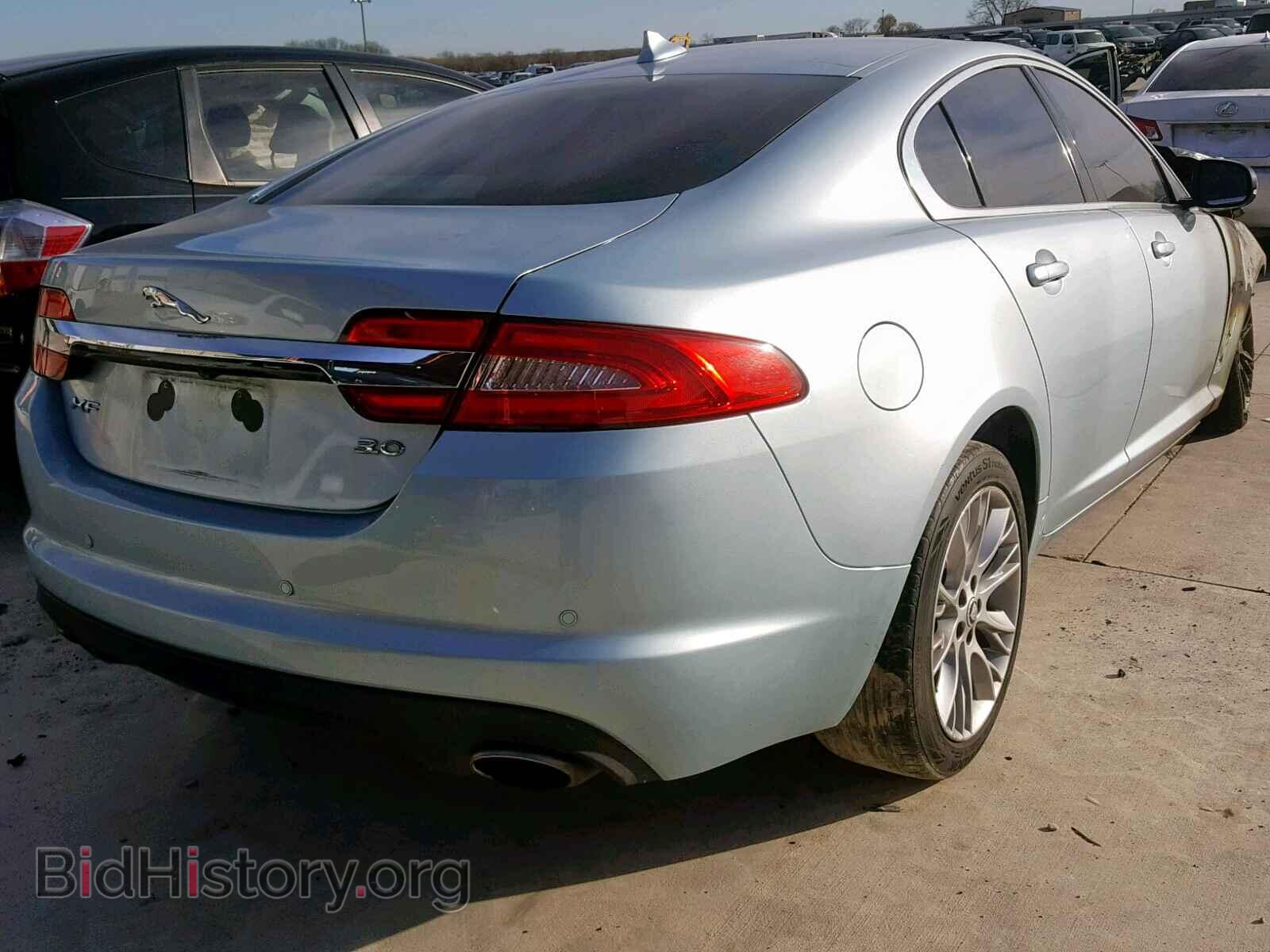 2013 JAGUAR XF - VIN: SAJWA0E75D8S77054 - Фото 4