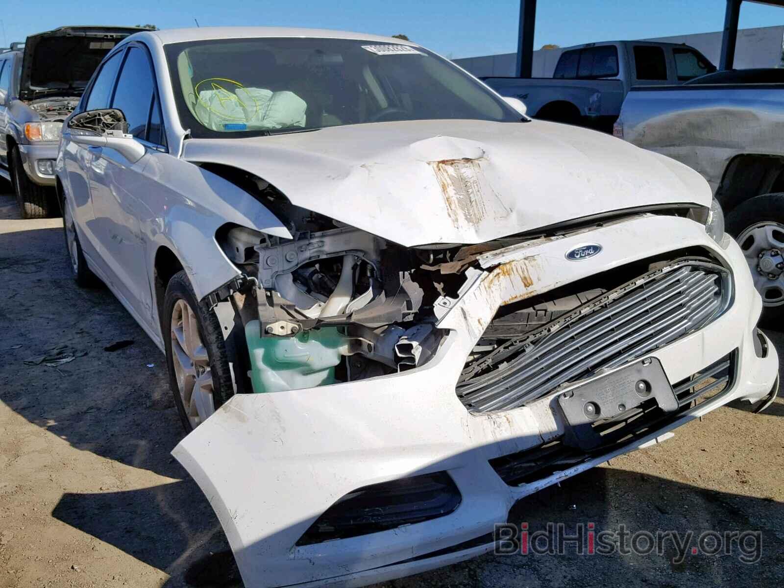 Photo 3FA6P0HR0DR121079 - FORD FUSION SE 2013