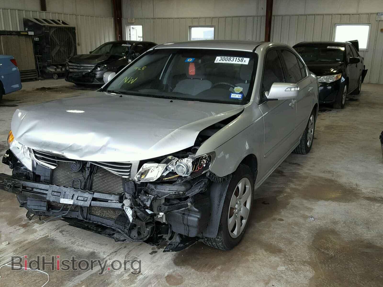 2009 KIA OPTIMA - VIN: KNAGE228795293357 - Фото 2