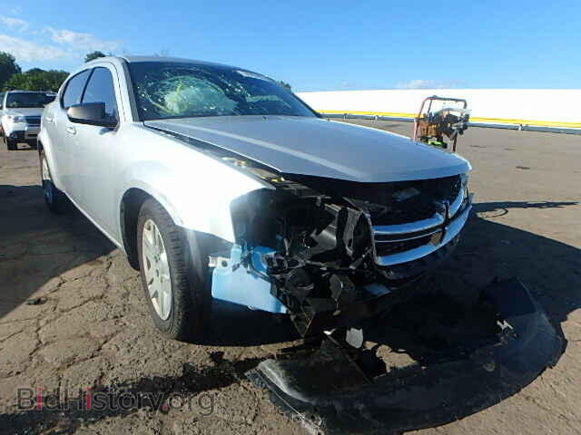 2011 Dodge AVENGER AVENGER EX (VIN 1B3BD4FB6BN579273) — photo 1 of 10, Copart, damage: front end