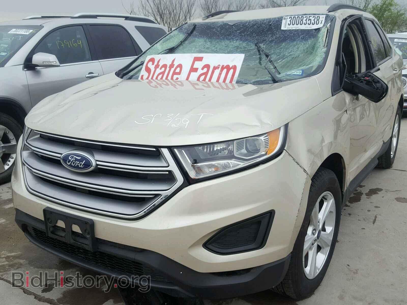 2017 FORD EDGE - VIN: 2FMPK3G95HBC21548 - Фото 2