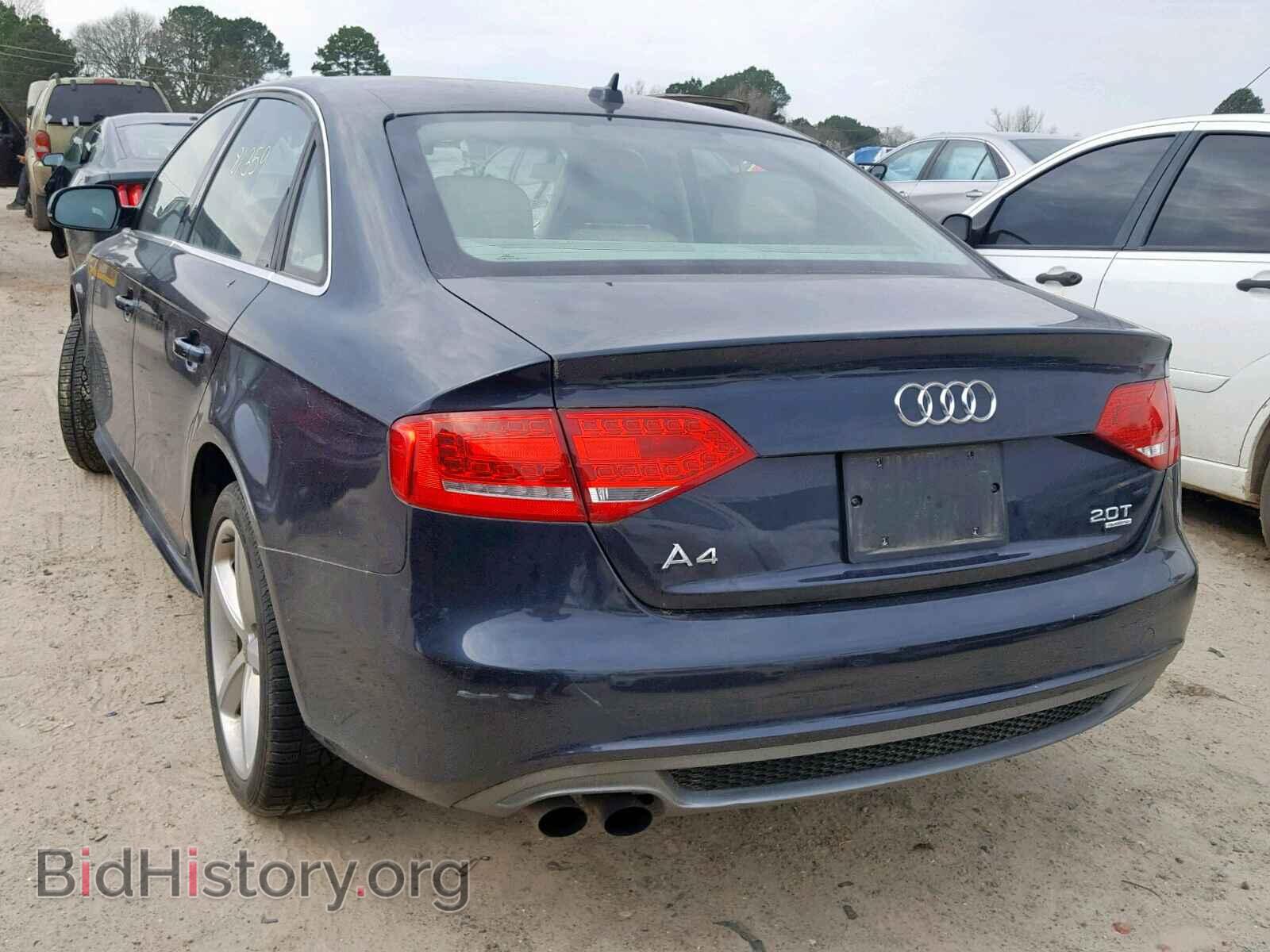 2012 AUDI A4 - VIN: WAUFFAFL1CA103617 - Photo 3