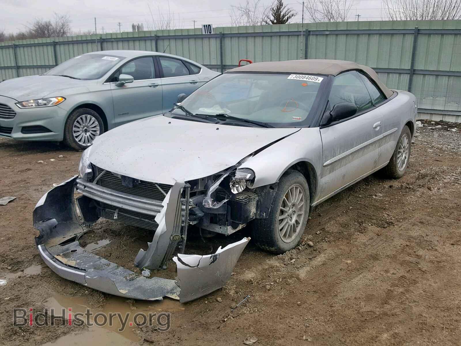 2006 CHRYSLER SEBRING - VIN: 1C3EL55R76N109640 - Фото 2