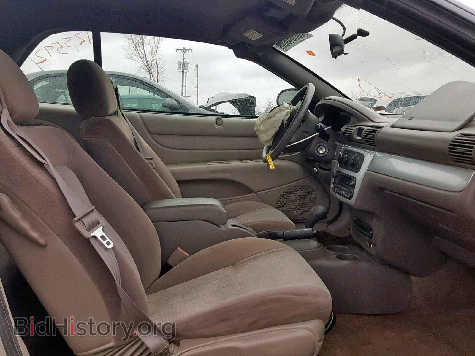2006 CHRYSLER SEBRING - VIN: 1C3EL55R76N109640 - Фото 6
