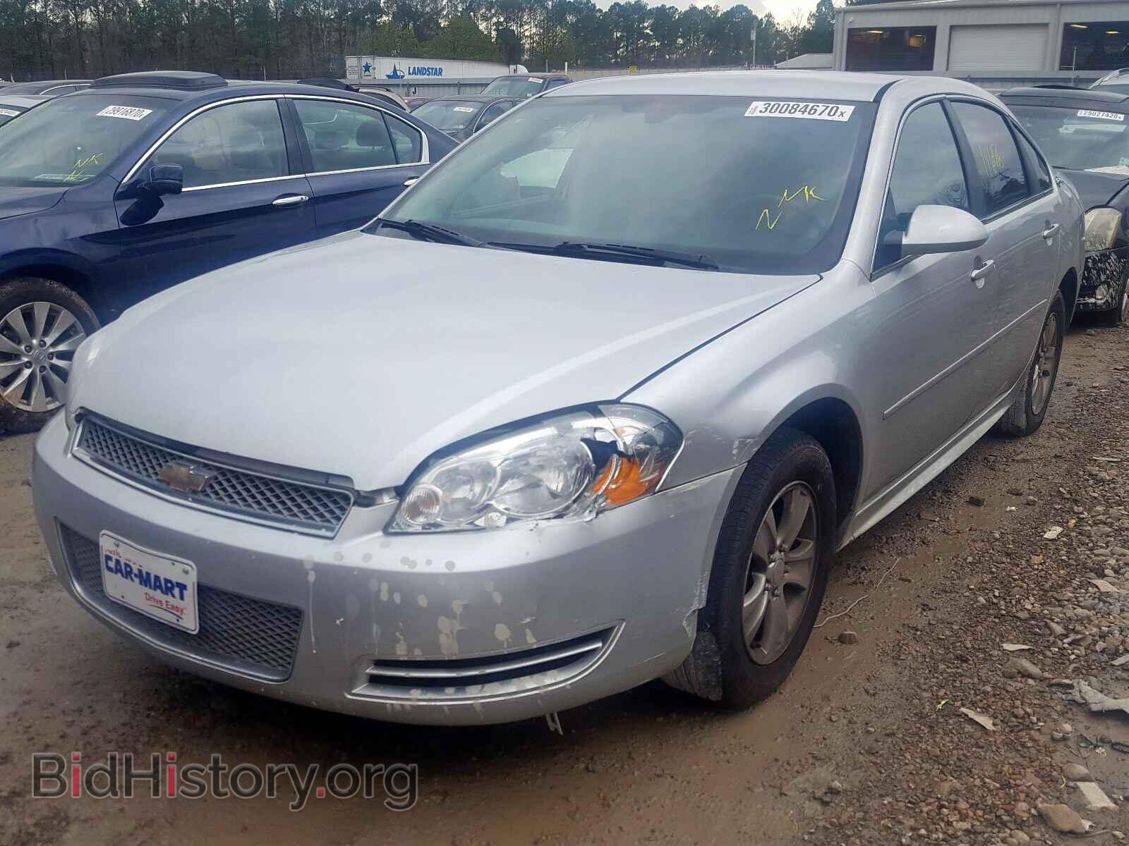2012 CHEVROLET IMPALA - VIN: 2G1WF5E39C1313039 - Фото 2