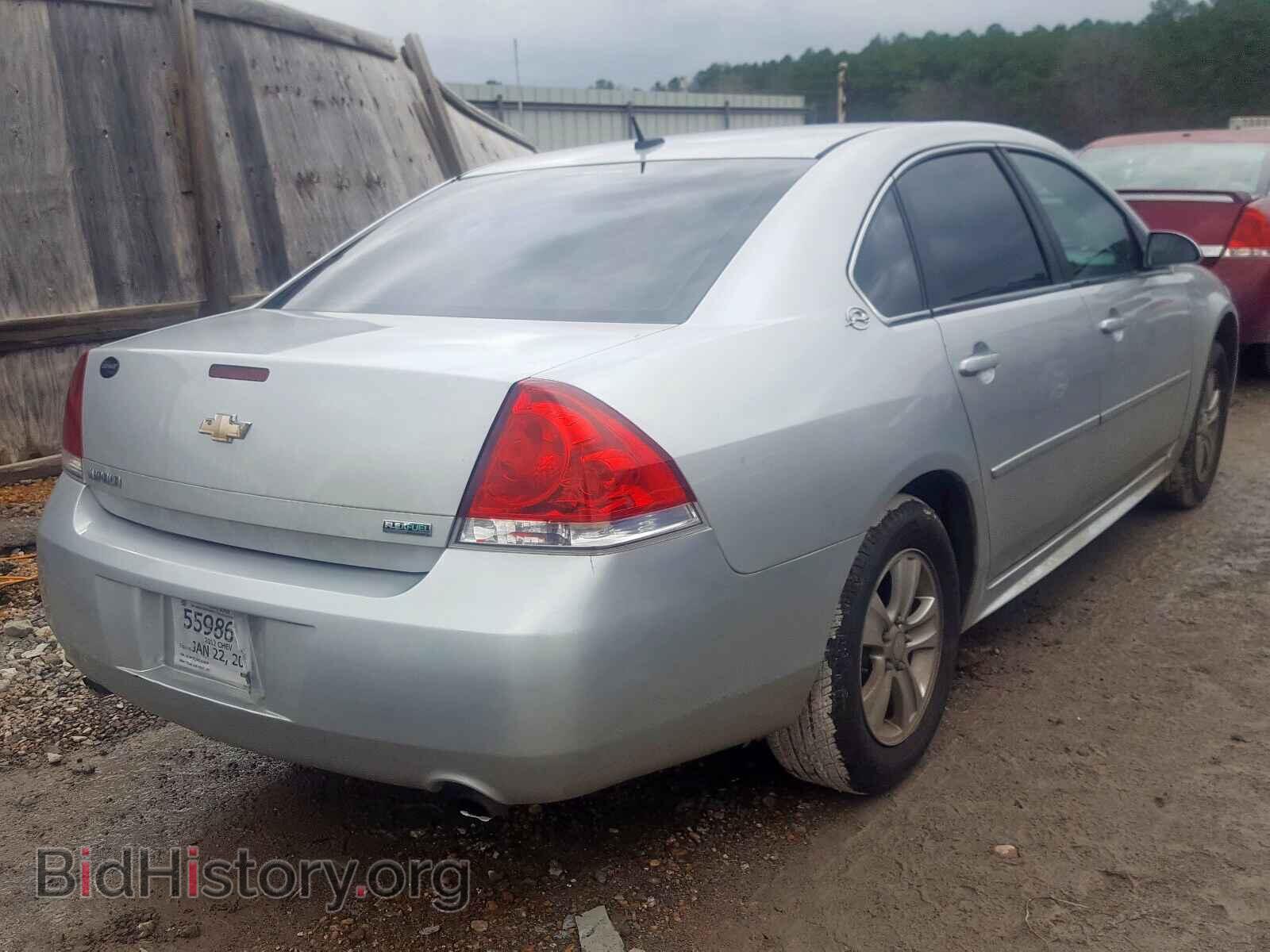 2012 CHEVROLET IMPALA - VIN: 2G1WF5E39C1313039 - Фото 4