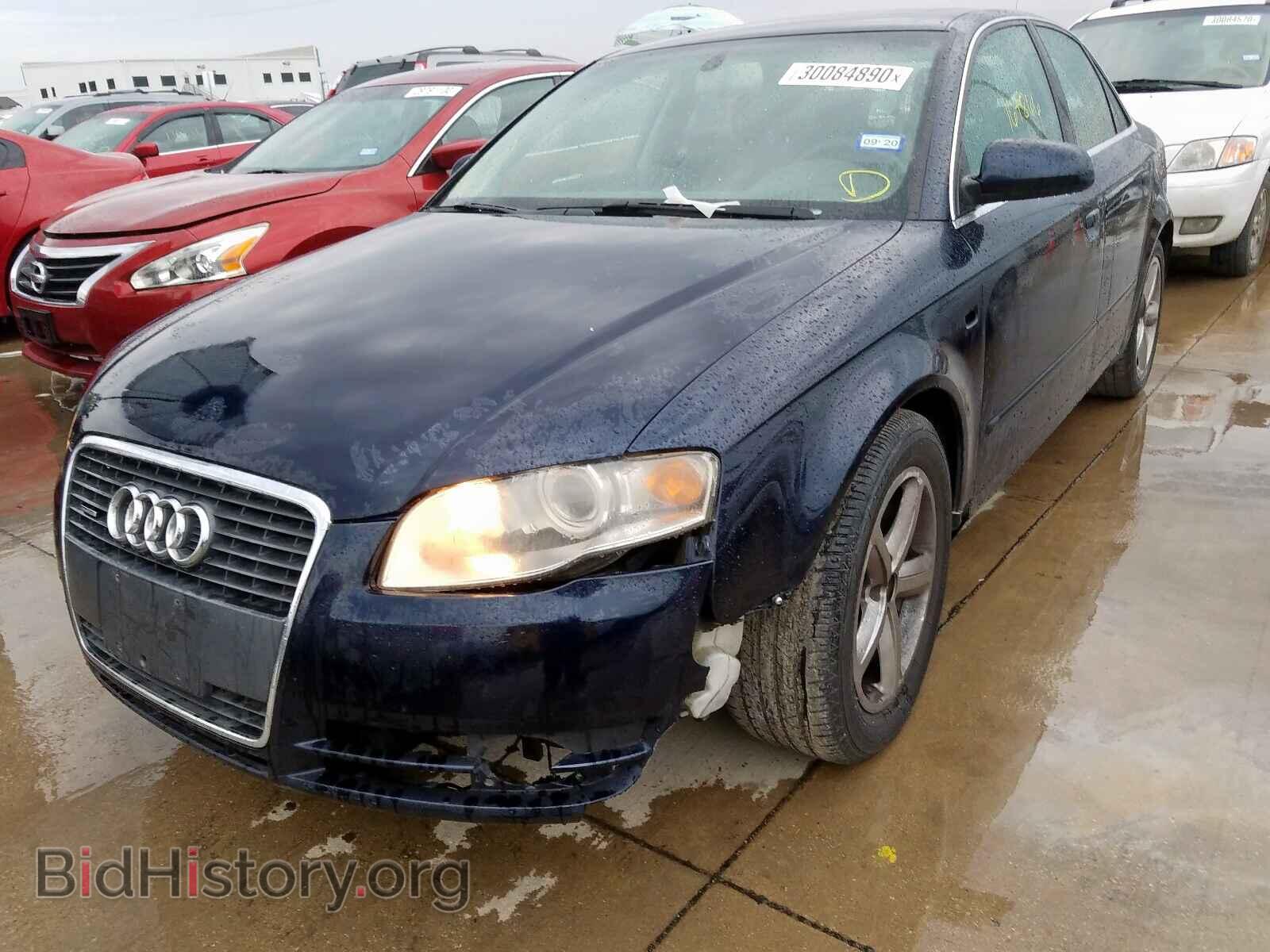 2007 AUDI A4 - VIN: WAUDH78E67A127761 - Photo 2