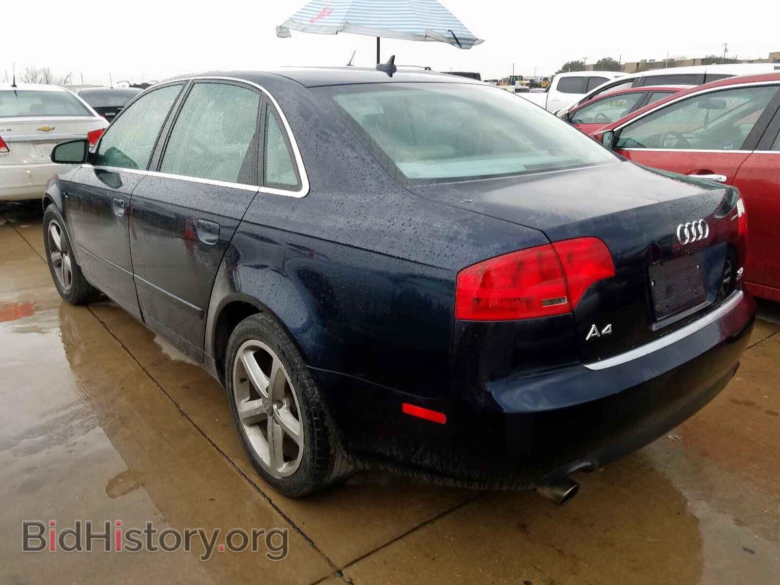 2007 AUDI A4 - VIN: WAUDH78E67A127761 - Photo 3