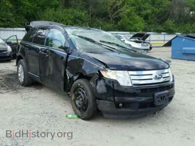 2009 Ford EDGE Edge SEL, black — VIN 2FMDK38C59BA79202, Copart