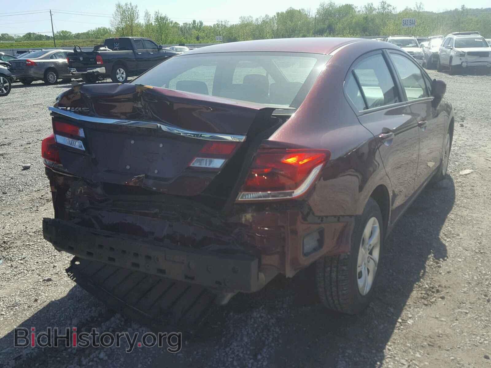 2014 HONDA CIVIC - VIN: 19XFB2F5XEE022010 - Фото 4