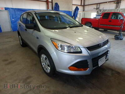 2014 Ford ESCAPE Escape S, серебристый — VIN 1FMCU0F72EUA38508, Copart