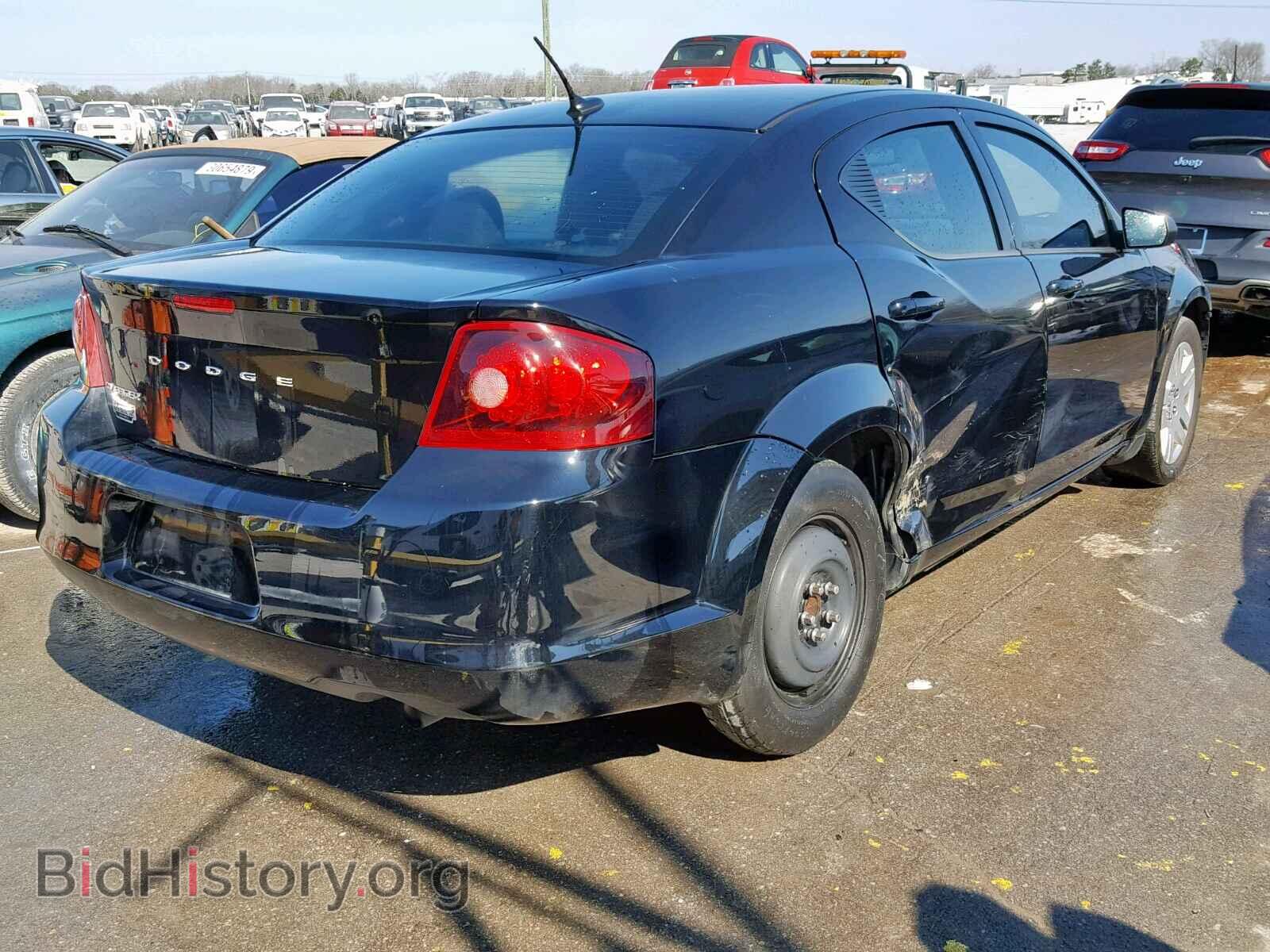 2013 DODGE AVENGER - VIN: 1C3CDZAB8DN756422 - Фото 4
