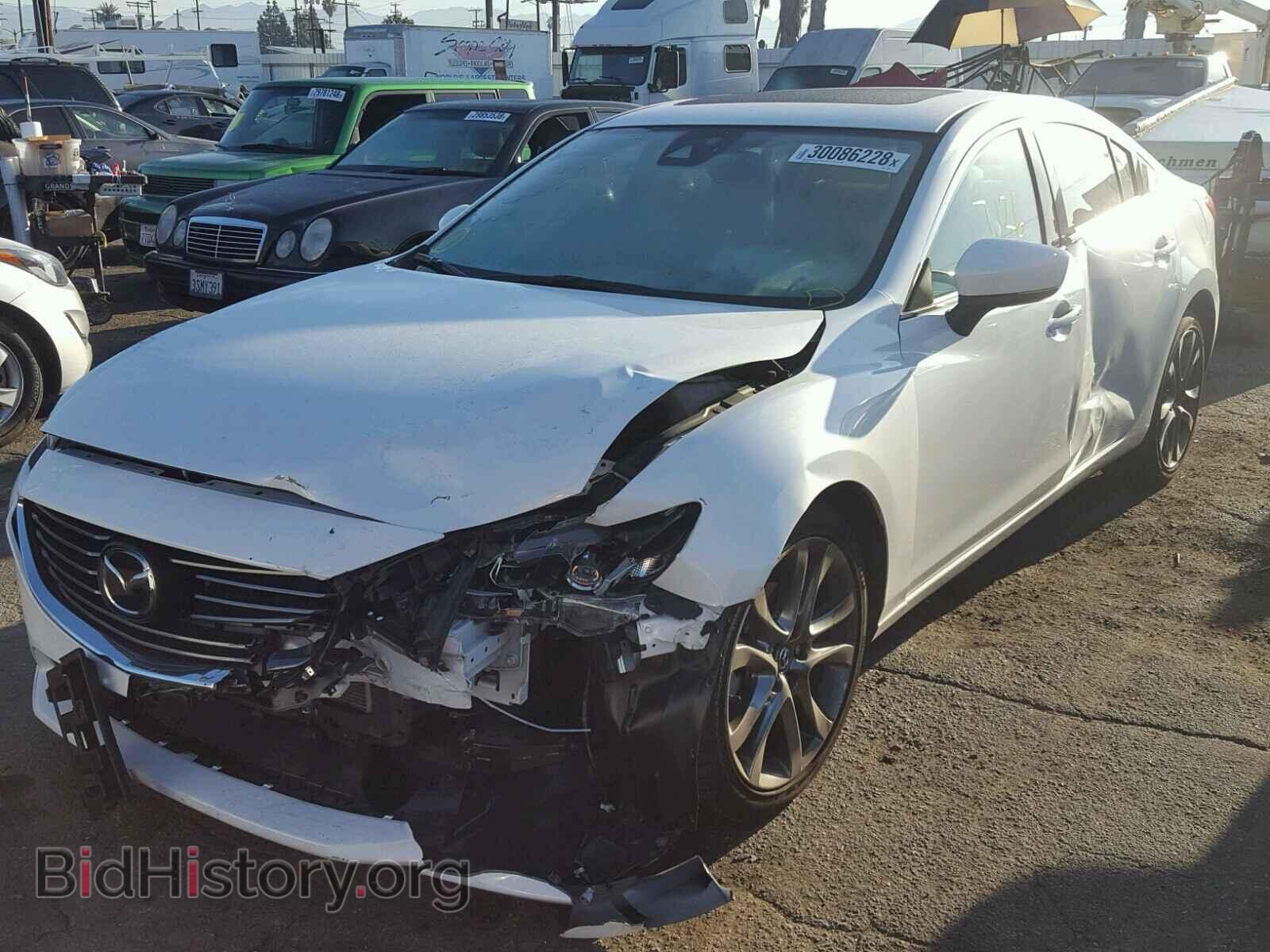 2017 MAZDA 6 - VIN: JM1GL1W58H1124229 - Фото 2