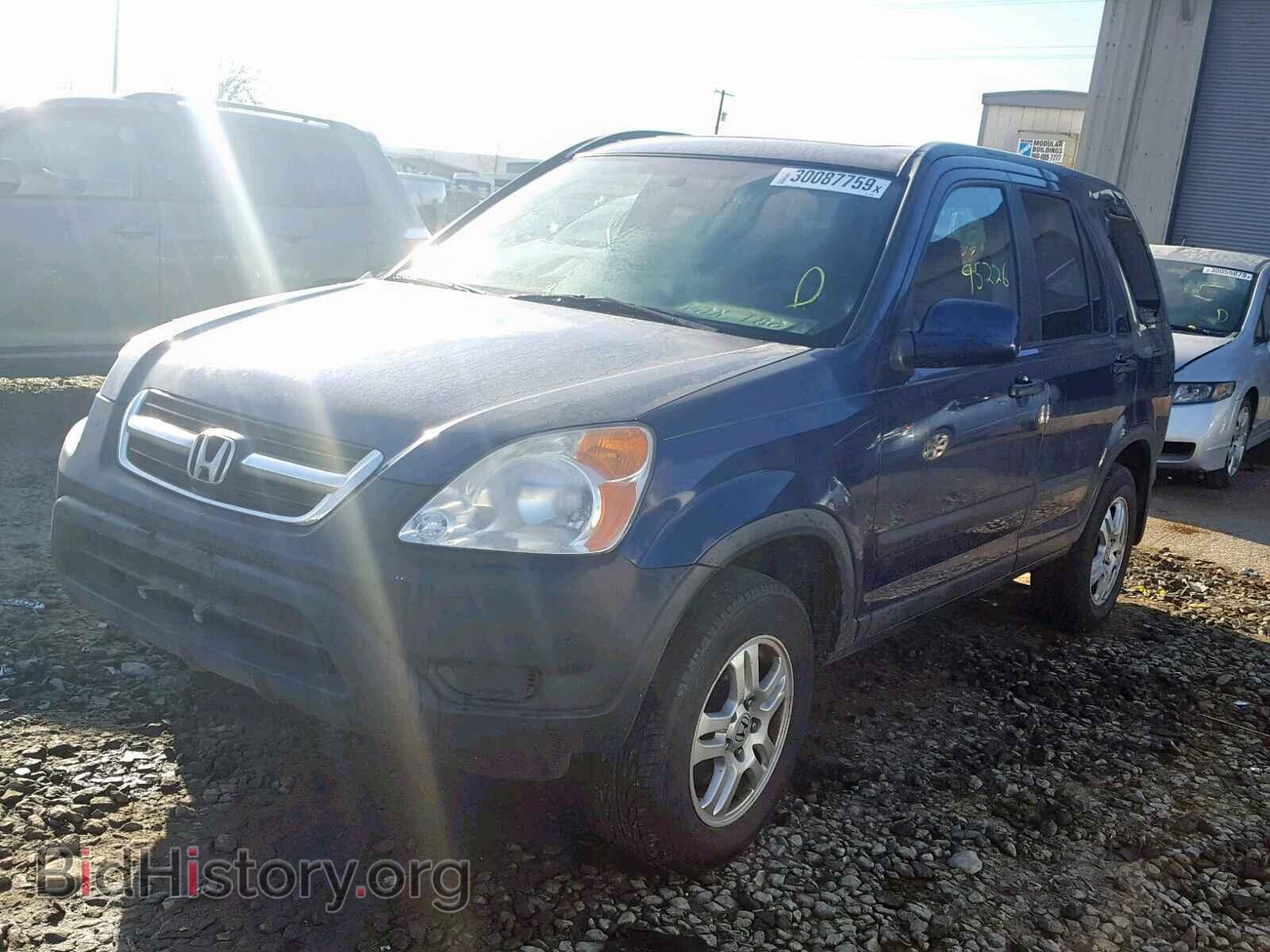 2004 HONDA CR-V EX - VIN: JHLRD78874C059889 - Фото 2