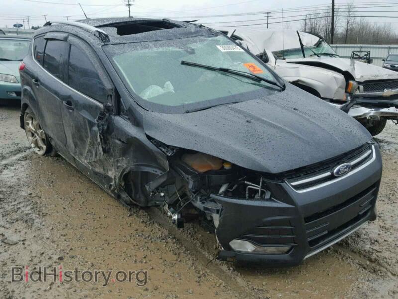 2014 Ford ESCAPE Escape TIT (VIN 1FMCU9J90EUB25532) — фото 1 из 10, Copart, повреждение: опрокидывание