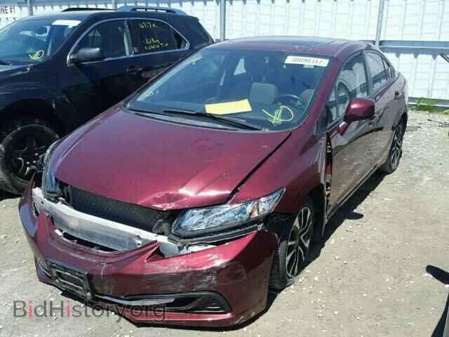 2013 HONDA CIVIC - VIN: 2HGFB2F55DH010450 - Фото 2