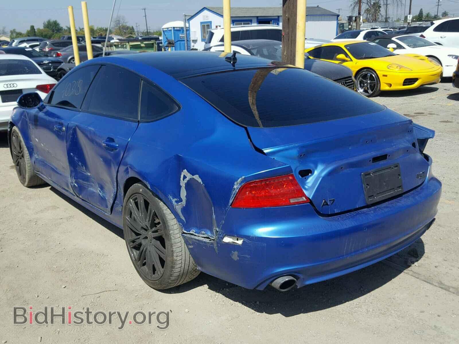 2012 AUDI A7 - VIN: WAUYGAFC3CN087189 - Фото 3