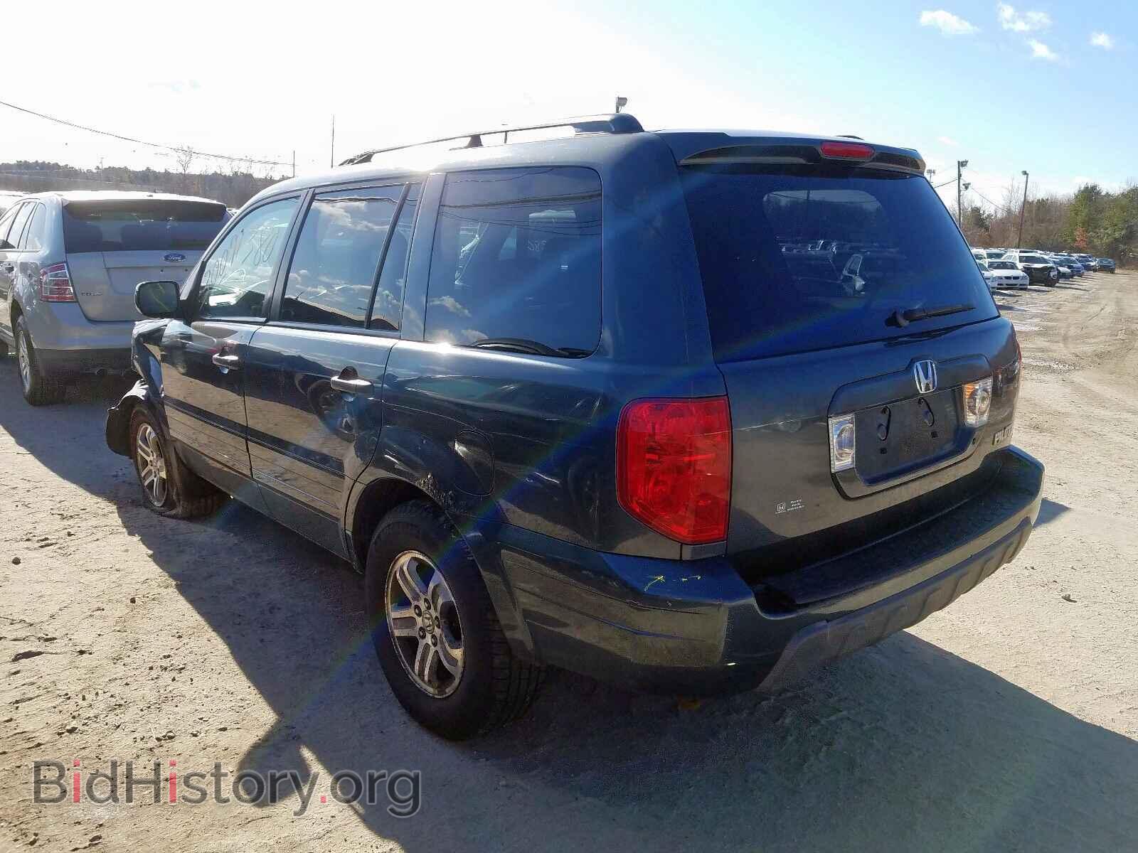 2005 HONDA PILOT - VIN: 2HKYF18575H522030 - Фото 3