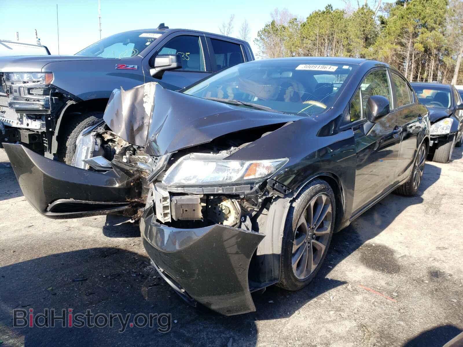 2013 HONDA CIVIC - VIN: 2HGFB2F52DH528287 - Фото 2