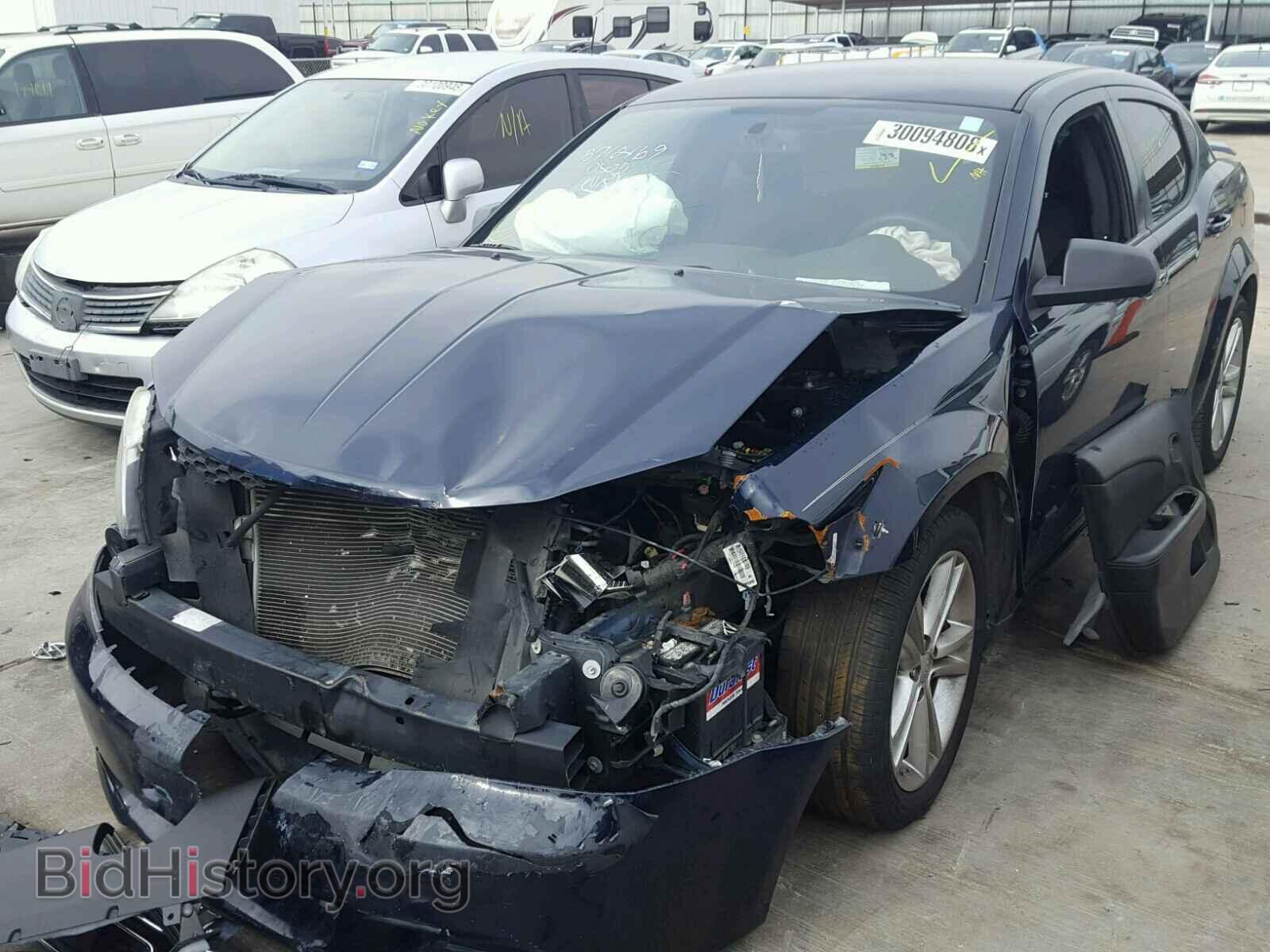 2013 DODGE AVENGER - VIN: 1C3CDZAG0DN688578 - Фото 2