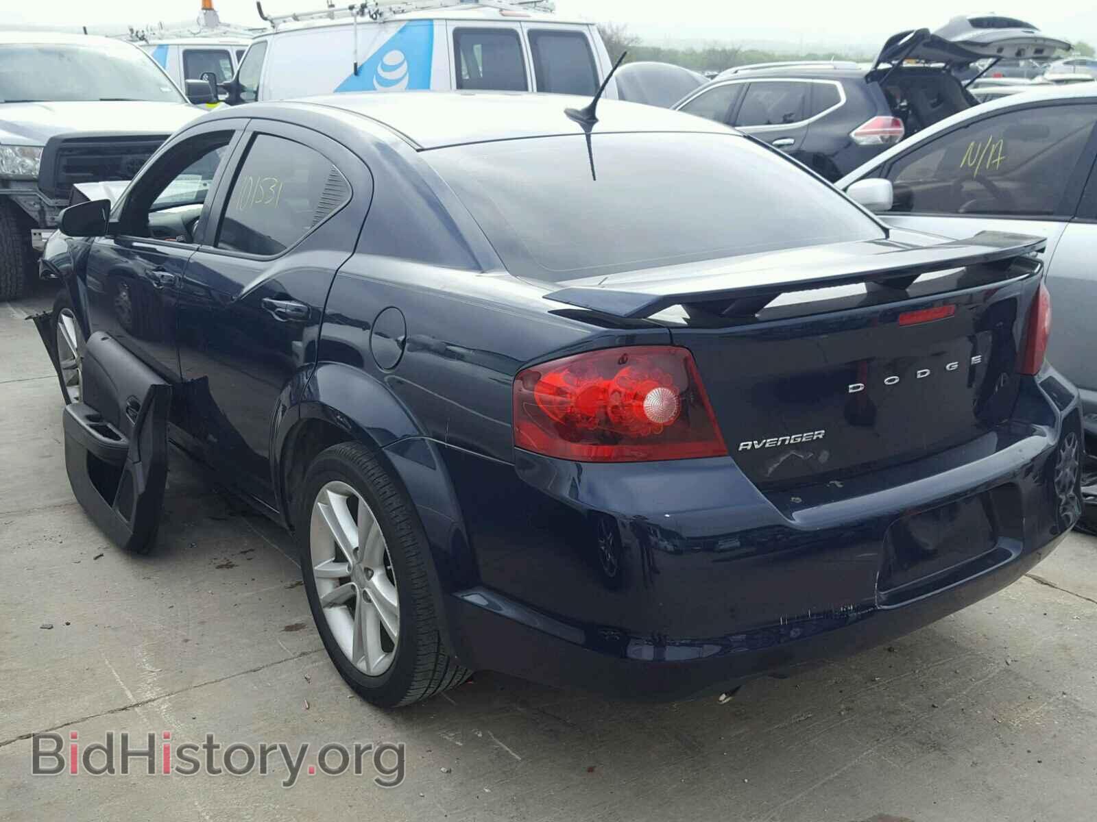 2013 DODGE AVENGER - VIN: 1C3CDZAG0DN688578 - Фото 3