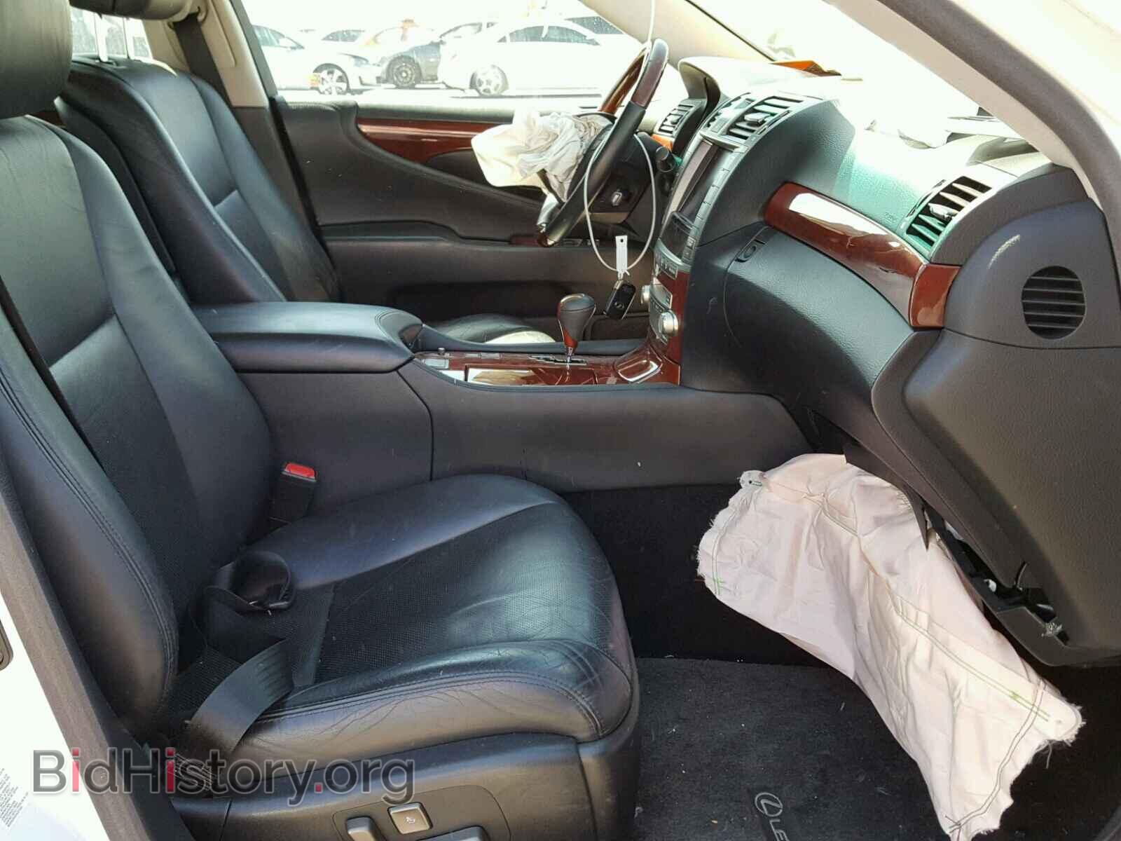 2010 LEXUS LS460 - VIN: JTHBL5EF9A5093646 - Фото 5
