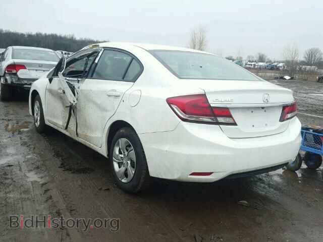 2014 HONDA CIVIC - VIN: 2HGFB2F50EH505513 - Фото 3