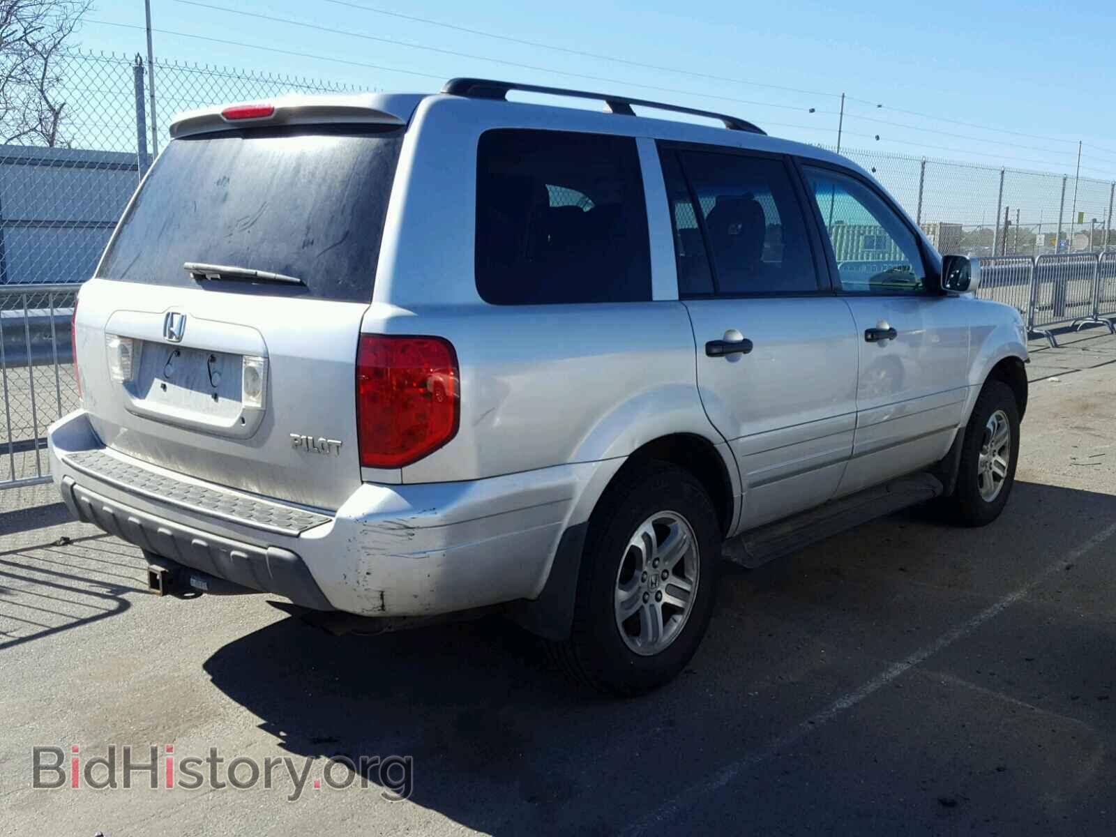2005 HONDA PILOT - VIN: 5FNYF185X5B051019 - Фото 4