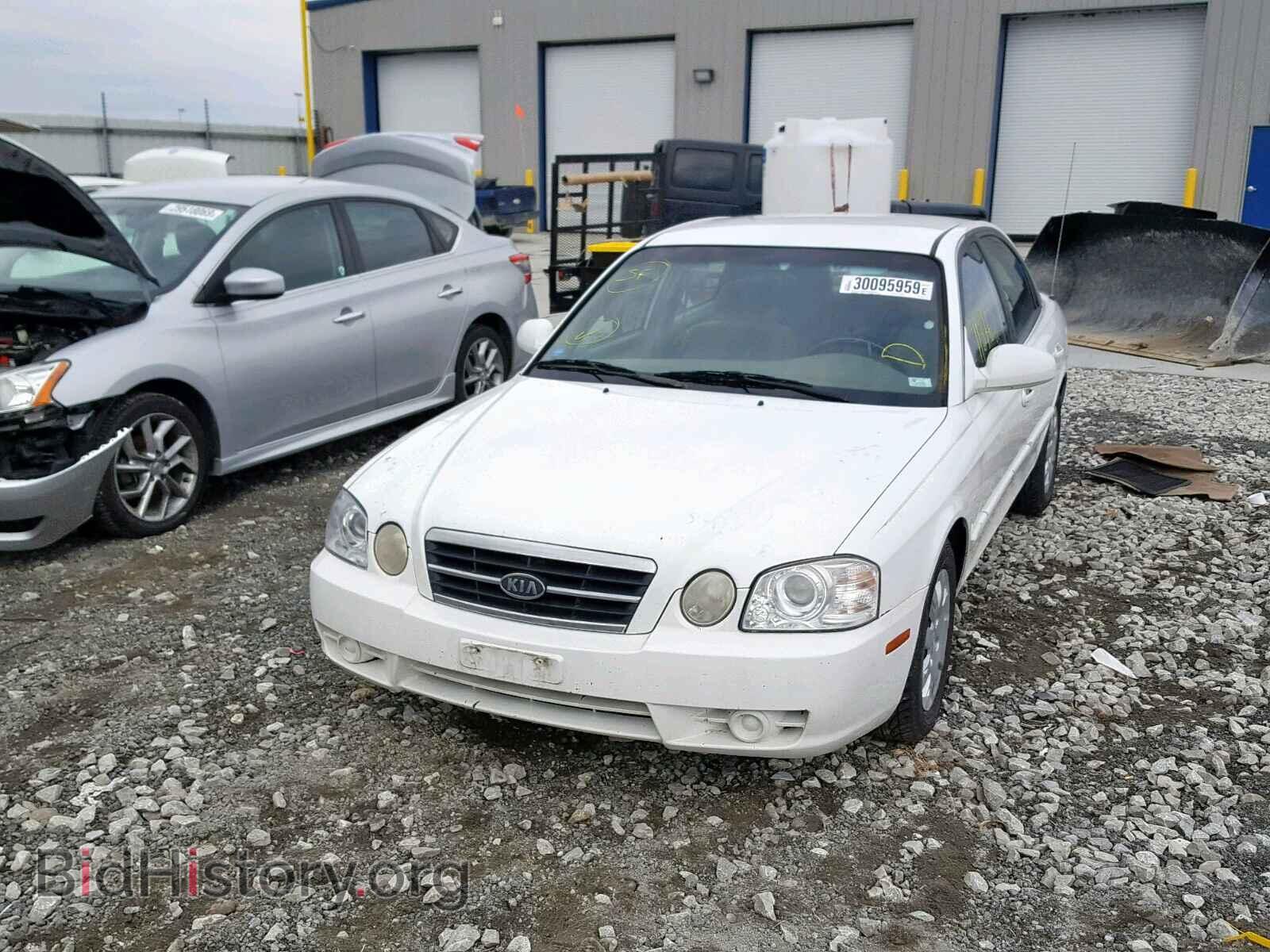 2006 KIA OPTIMA - VIN: KNAGD126965455545 - Фото 2