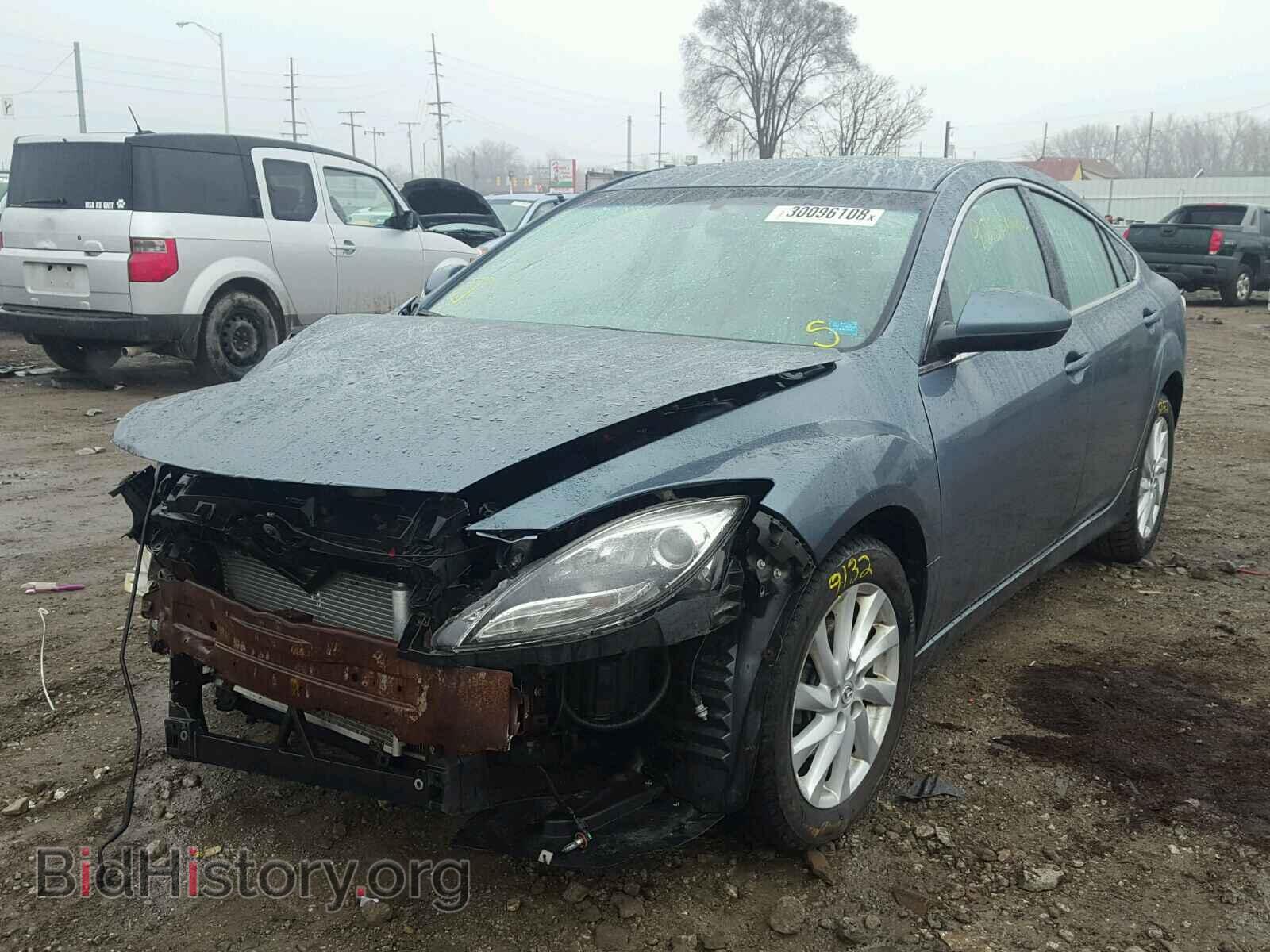 2012 MAZDA 6 - VIN: 1YVHZ8DH5C5M41633 - Фото 2