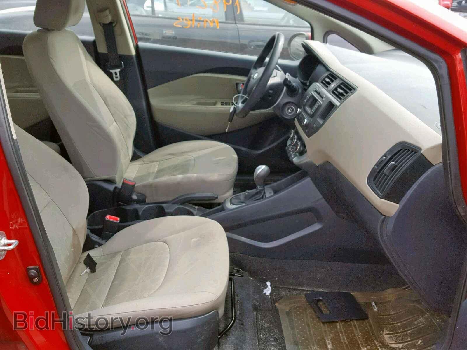2014 KIA RIO - VIN: KNADM4A35E6389645 - Фото 5
