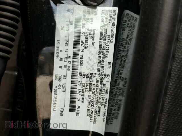 2013 FORD FOCUS - VIN: 1FADP3N2XDL262921 - Photo 10