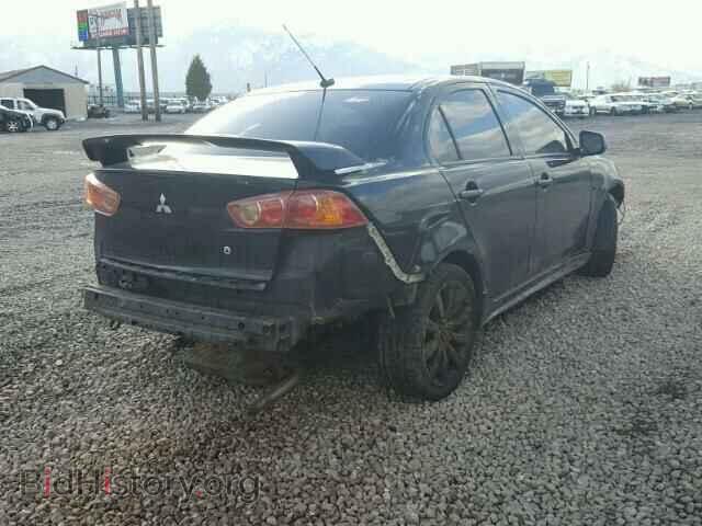 2009 MITSUBISHI LANCER - VIN: JA3AU86W39U007645 - Фото 4