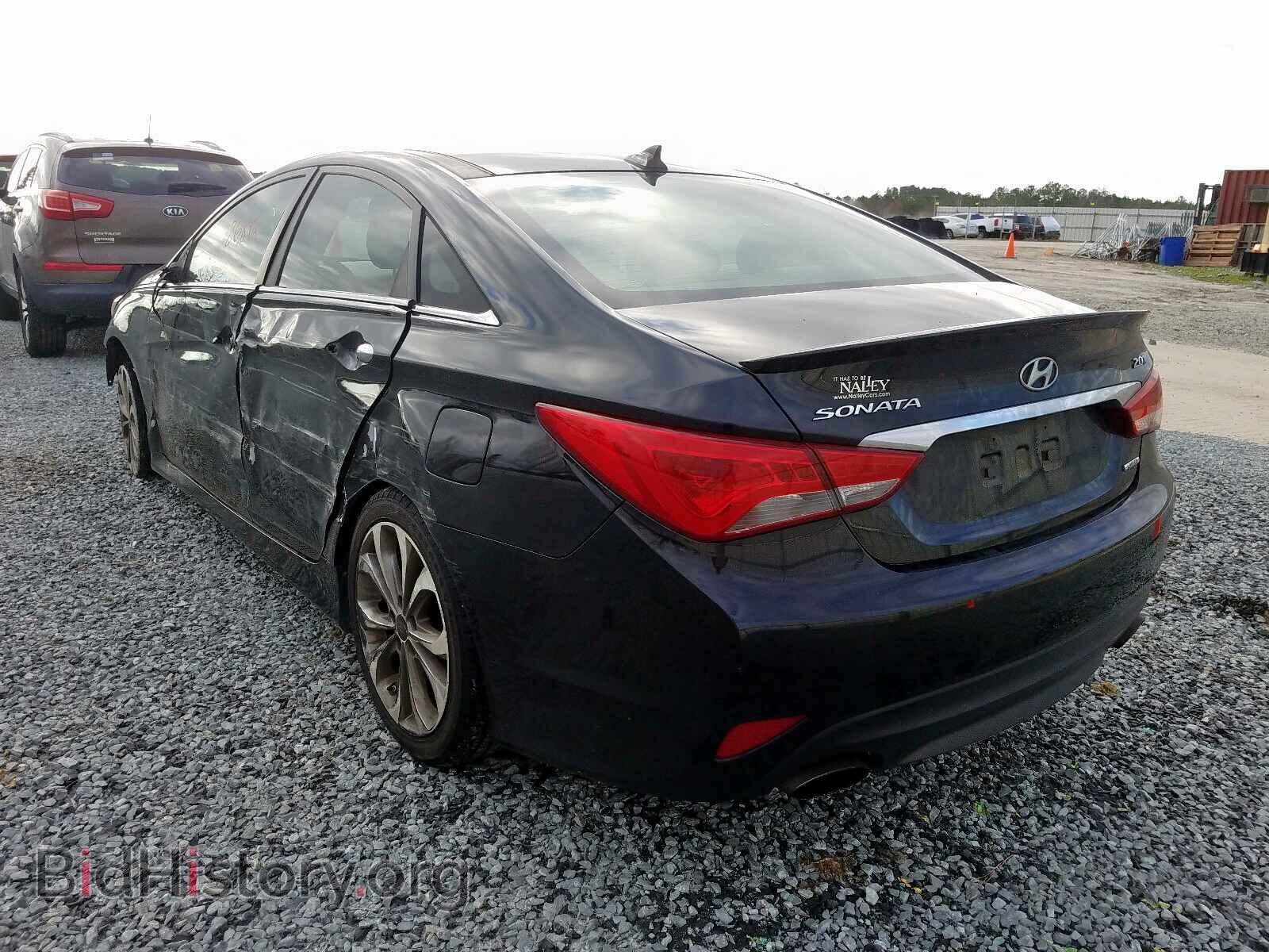 2014 HYUNDAI SONATA - VIN: 5NPEC4AB7EH856569 - Фото 3