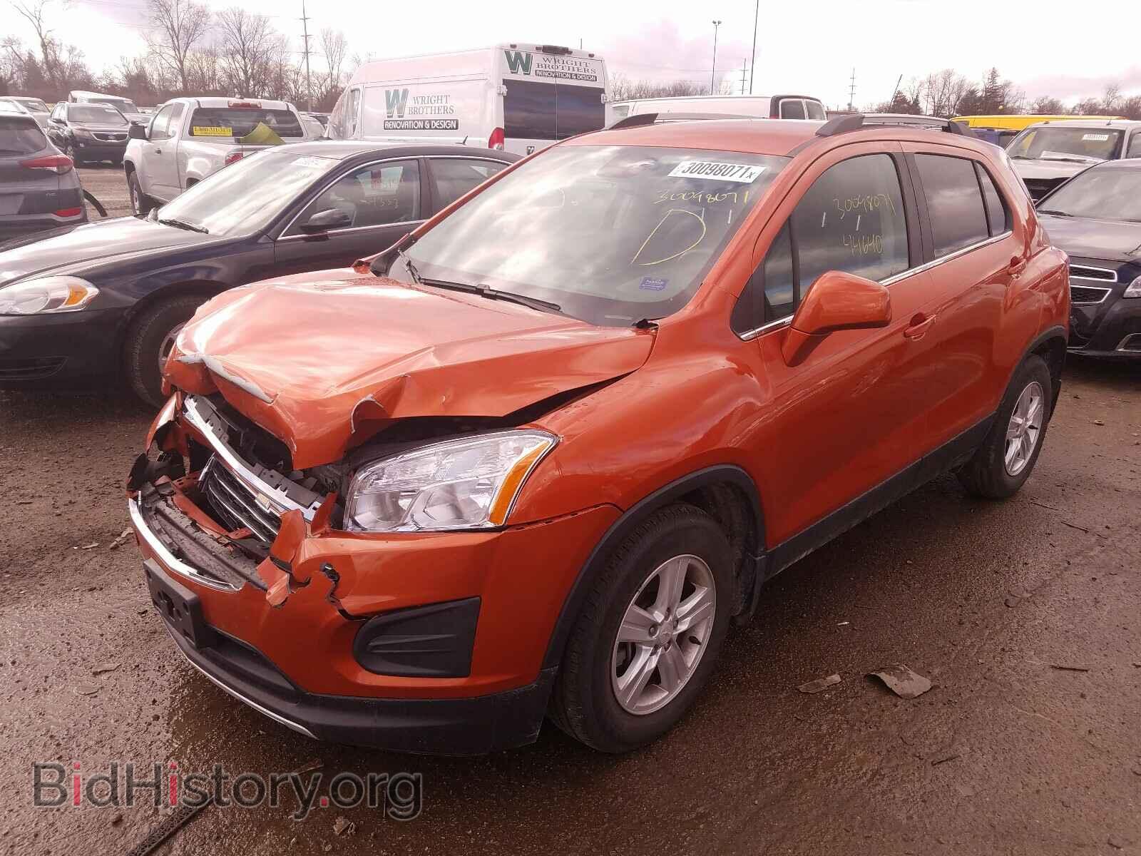 2016 CHEVROLET TRAX - VIN: KL7CJLSB8GB688884 - Фото 2