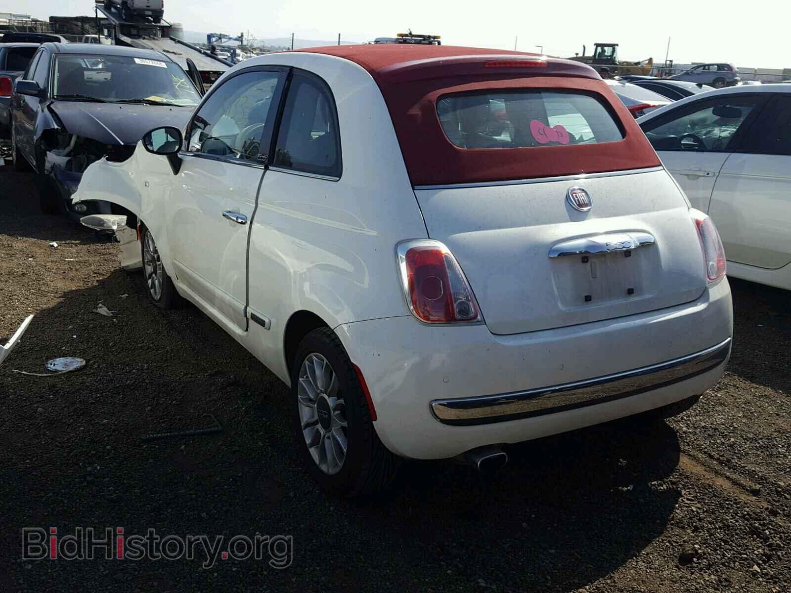 2012 FIAT 500 - VIN: 3C3CFFER2CT382694 - Фото 3