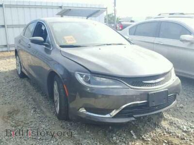 2015 Chrysler 200 200 Limite, темно-серый — VIN 1C3CCCABXFN627455, Copart