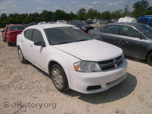 Фотография 1C3CDZAB8CN293776 - DODGE AVENGER 2012
