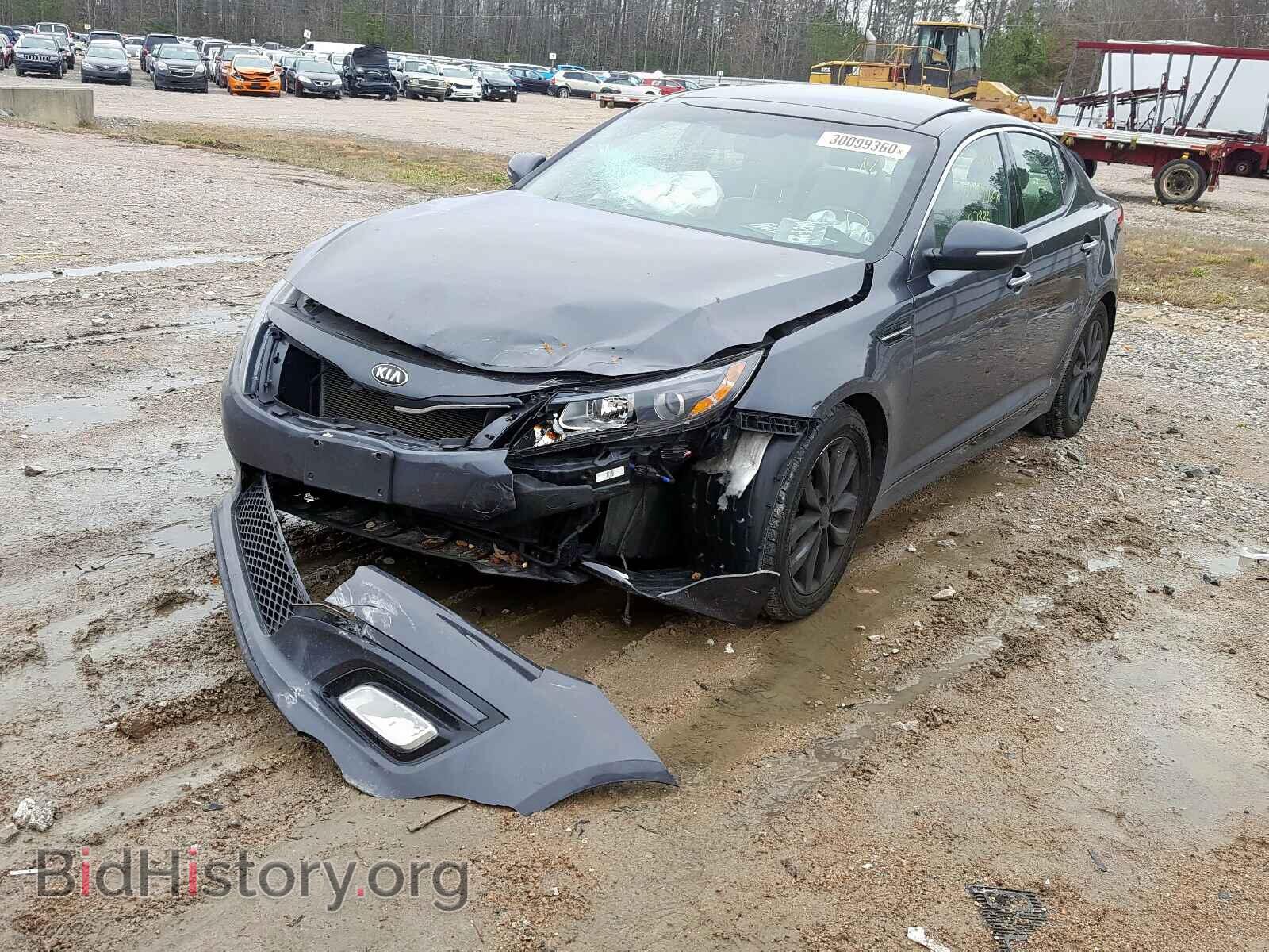 2015 KIA OPTIMA - VIN: 5XXGN4A78FG453017 - Фото 2
