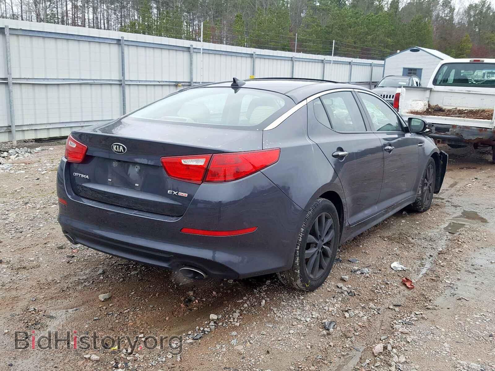 2015 KIA OPTIMA - VIN: 5XXGN4A78FG453017 - Фото 4