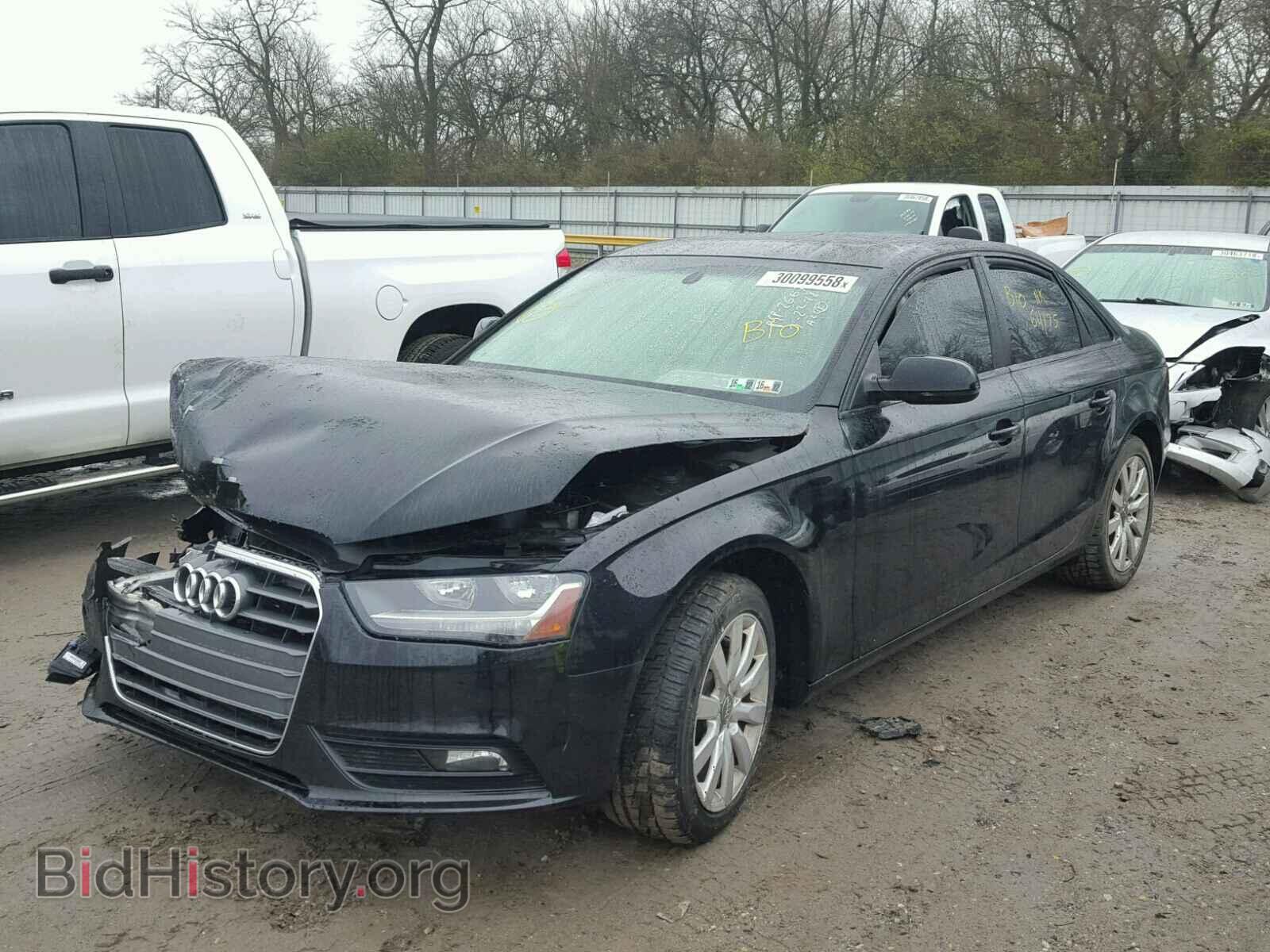 2014 AUDI A4 - VIN: WAUAFAFLXEN005014 - Фото 2