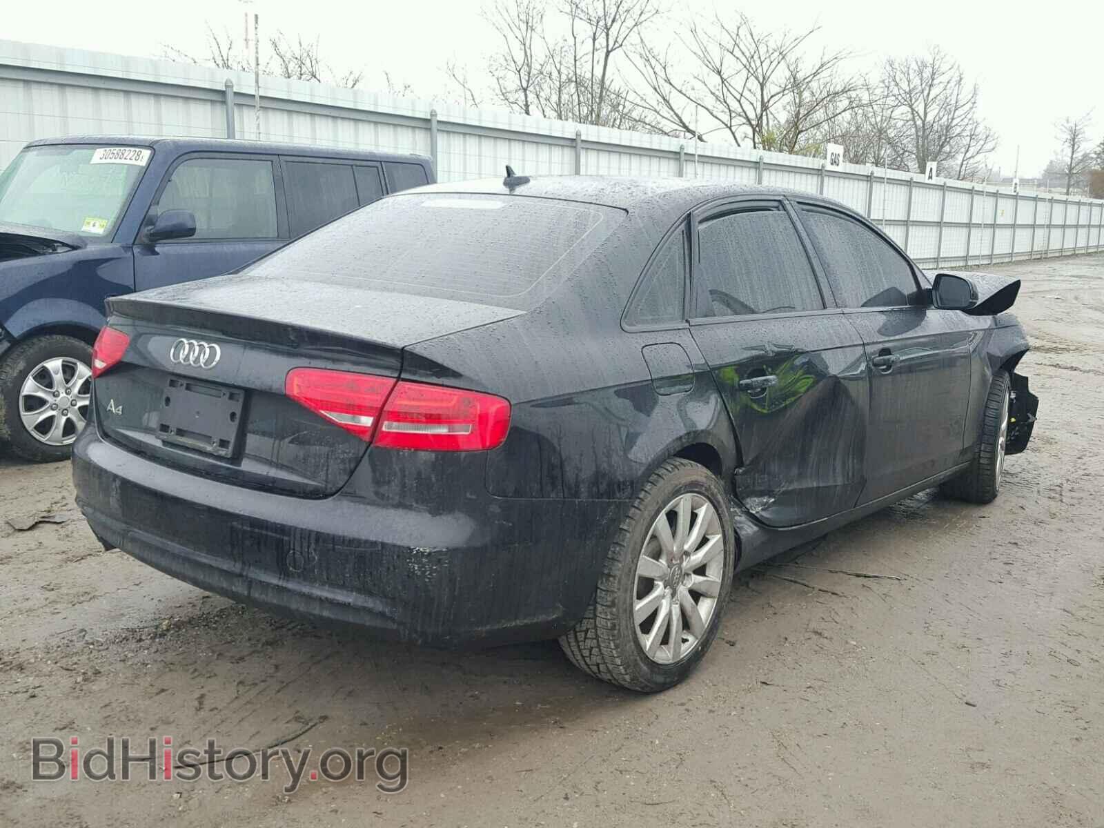 2014 AUDI A4 - VIN: WAUAFAFLXEN005014 - Фото 4